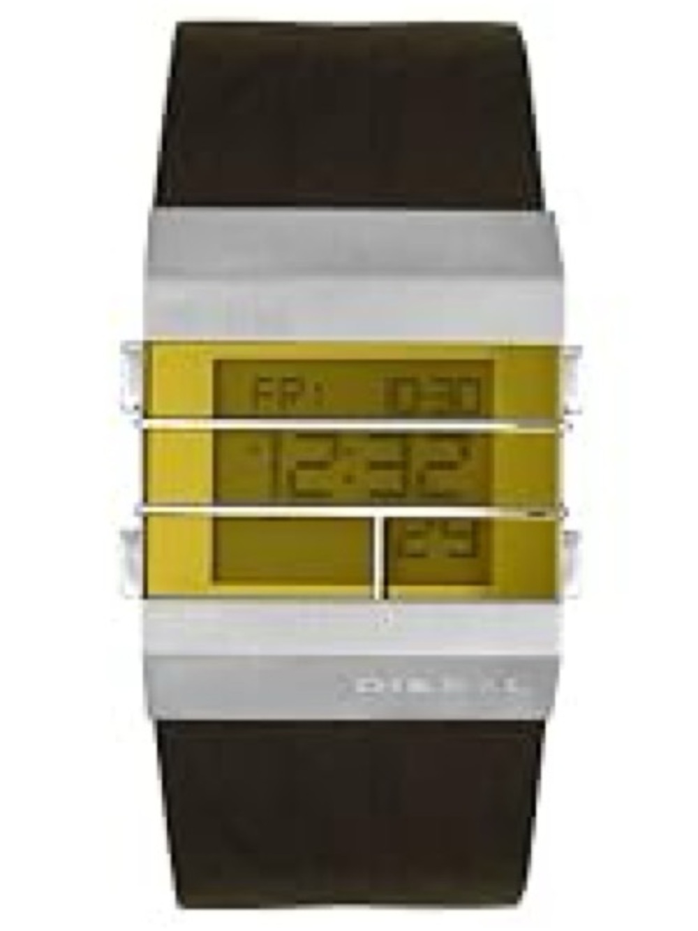 Rare Vintage Y2K Diesel DZ7071 Digital Cuff Watch - Cyberpunk / Retro Futurist